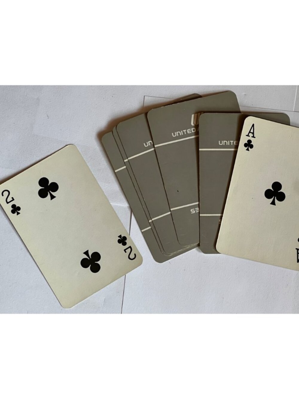 United Airlines Playing Card Deck Complete With Original Box 1970s Gift Games - Picture 8 of 8